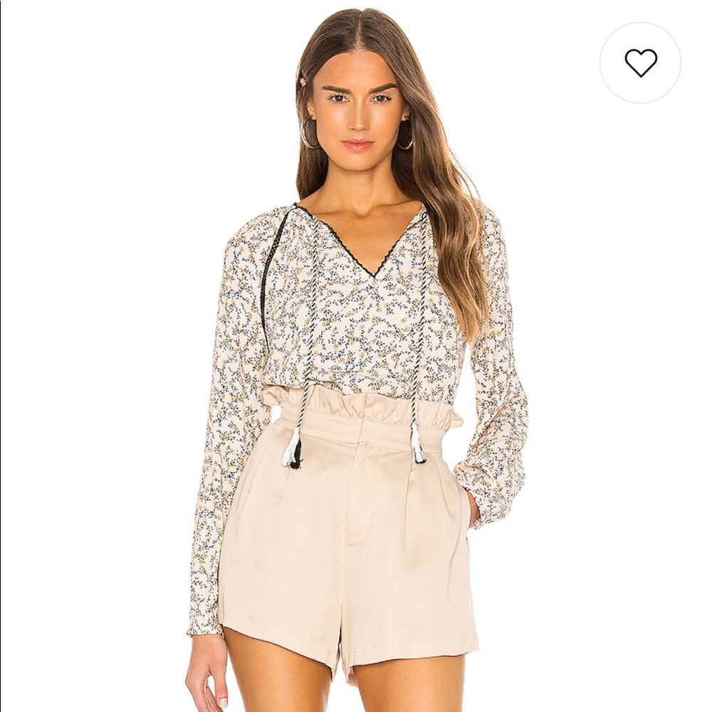 Cupcakes & cashmere halston blouse